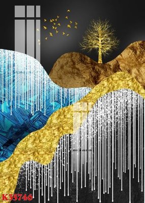 Download file File gốc in tranh tổng hợp K35746 (gốc) in mica đèn LED