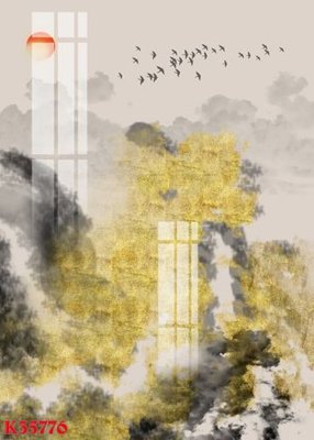 File in ấn File gốc in tranh tổng hợp K35776 (bản gốc) chất lượng cao