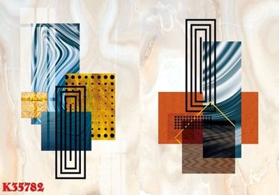 File gốc File gốc in tranh tổng hợp K35782 (in lụa) trang trí tường