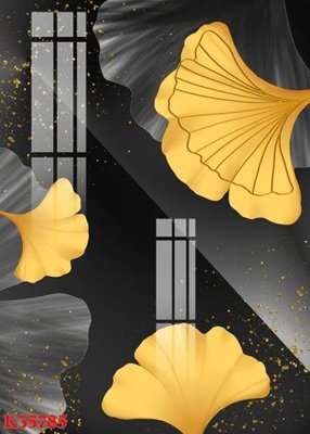 File in mica File gốc in tranh tổng hợp K35785 (bản gốc) làm vách ngăn