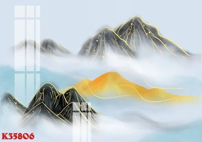 Tải file File gốc in tranh tổng hợp K35806 (PSD) cho in tranh kính