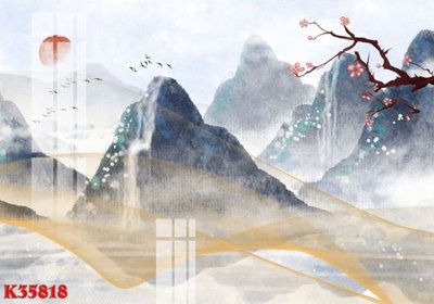 File ảnh File gốc in tranh tổng hợp K35818 (gốc) in biển hiệu