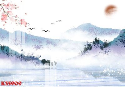 File tranh File gốc in tranh tổng hợp K35909 (gốc) chủ đề trừu tượng