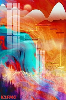 Tải file File gốc in tranh tổng hợp K35983 (gốc) in trên mọi chất liệu