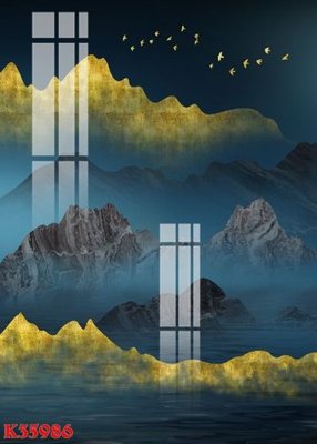 File tranh gốc File gốc in tranh tổng hợp K35986 chủ đề hiện đại