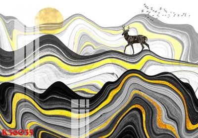 File tranh gốc File gốc in tranh tổng hợp K36035 chủ đề hiện đại