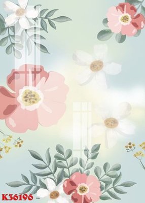 File gốc File gốc in tranh tổng hợp K36196 (in lụa) họa tiết 3D