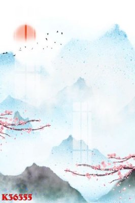 File gốc File gốc in tranh tổng hợp K36355 (phong cách) tối giản