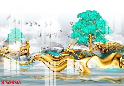 Download file gốc File gốc in tranh tổng hợp K36530 (in mica) trang trí