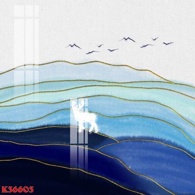 File gốc File gốc in tranh tổng hợp K36603 (in tráng gương) ốp tường