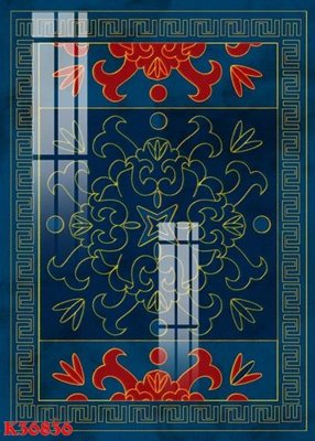 File gốc File gốc in tranh tổng hợp K36836 (in lụa) họa tiết 3D