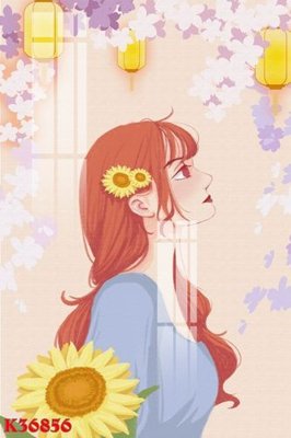 File gốc File gốc in tranh tổng hợp K36856 (in lụa) hoa văn cổ điển