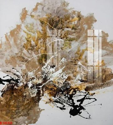 File gốc File gốc in tranh tổng hợp K3688 (in tráng gương) hiện đại