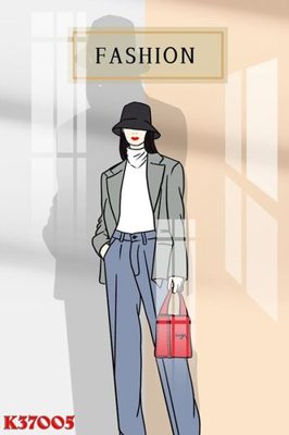 File gốc File gốc in tranh tổng hợp K37005 (chủ đề hiện đại) trang trí