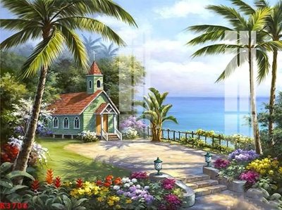 File tranh in trần 3D File gốc in tranh tổng hợp K3706 (ảnh gốc)