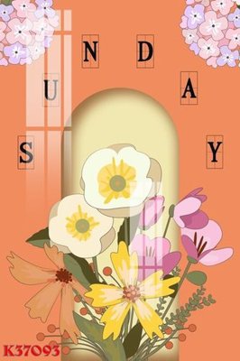 File gốc File gốc in tranh tổng hợp K37093 (cho in UV) siêu nét