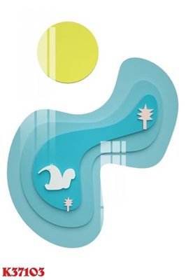 File gốc File gốc in tranh tổng hợp K37103 (in tráng gương) nghệ thuật