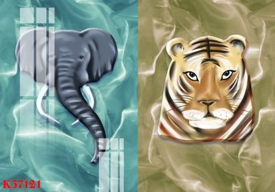 File gốc in ấn File gốc in tranh tổng hợp K37121 chuẩn màu CMYK