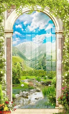 Ảnh gốc file in lụa File gốc in tranh tổng hợp K3990 chi tiết