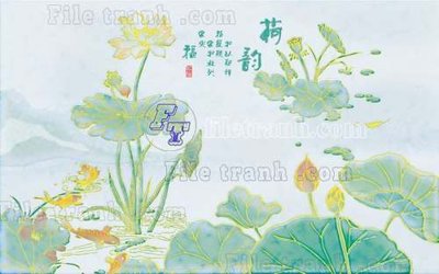 File PSD File gốc in tranh tổng hợp tường nền K40013 (gốc) cho designer