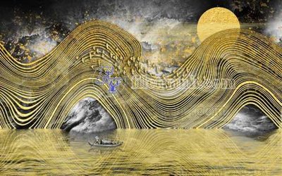 Download file tranh PSD File gốc in tranh tổng hợp tường nền K40055 để chỉnh sửa