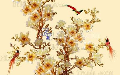 File tranh File gốc in tranh tổng hợp tường nền K40057 (gốc) chủ đề trẻ em