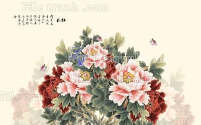 File gốc File gốc in tranh tổng hợp tường nền K40065 (ảnh chi tiết) để in lụa