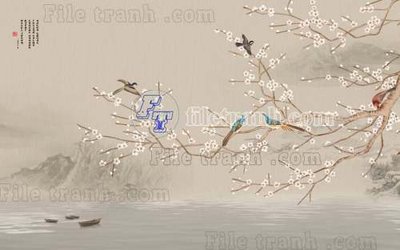 Tải về file tranh gốc File gốc in tranh tổng hợp tường nền K40066 (để in quảng cáo)