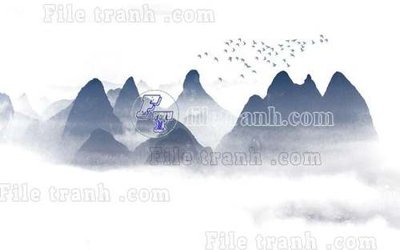 Download file File gốc in tranh tổng hợp tường nền K40136 (chuẩn in) File gốc in tranh tổng hợp tường nền K40136