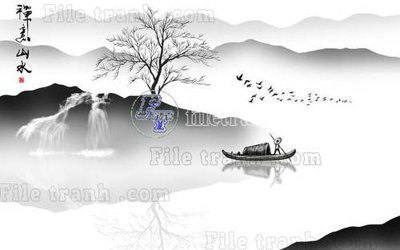 File PSD File gốc in tranh tổng hợp tường nền K40146 (gốc) nhiều lớp (multi-layer)