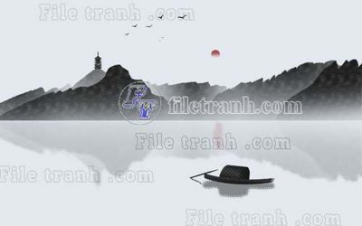 File gốc File gốc in tranh tổng hợp tường nền K40188 (cho in UV) siêu nét