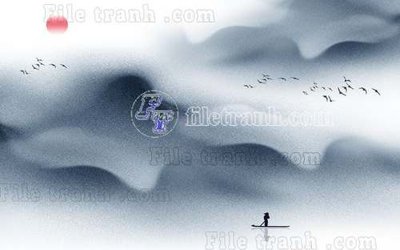 File PSD File gốc in tranh tổng hợp tường nền K40204 (bản gốc) cho nhà in