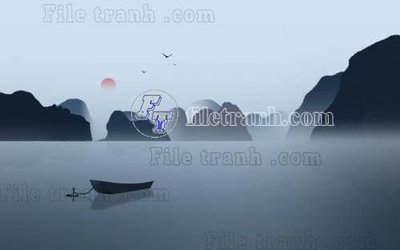 Chi tiết file ảnh File gốc in tranh tổng hợp tường nền K40249 sắc nét