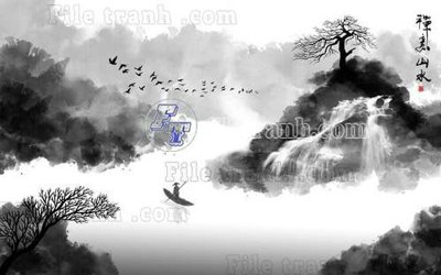 File ảnh File gốc in tranh tổng hợp tường nền K40257 (gốc) in poster