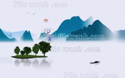 File gốc in ấn File gốc in tranh tổng hợp tường nền K40258 độ phân giải cao