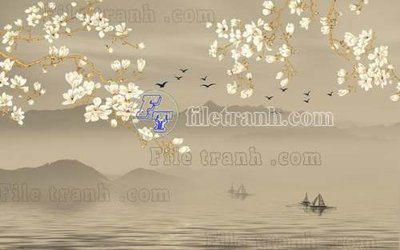 File gốc File gốc in tranh tổng hợp tường nền K40275 (thiết kế) độc quyền