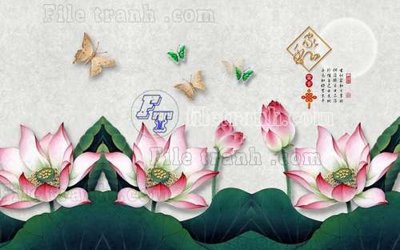 Cung cấp file tranh gốc File gốc in tranh tổng hợp tường nền K40276 độc quyền