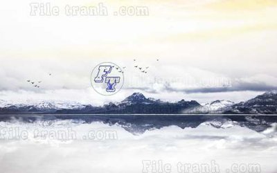 Download file gốc File gốc in tranh tổng hợp tường nền K40283 (in mica) logo