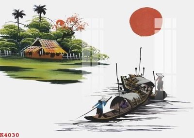 File PSD File gốc in tranh tổng hợp K4030 (bản gốc) độ phân giải cao