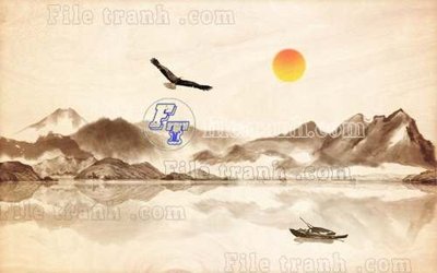 Cung cấp file tranh gốc File gốc in tranh tổng hợp tường nền K40312 độc quyền