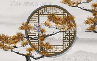 File gốc File gốc in tranh tổng hợp tường nền K40318 (ảnh chi tiết) để in trần