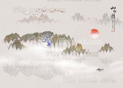 File in lụa File gốc in tranh tổng hợp tường nền K40345 (hoa văn) File gốc in tranh tổng hợp tường nền K40345