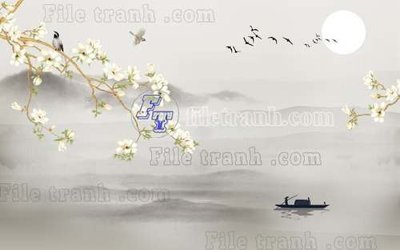 File ảnh File gốc in tranh tổng hợp tường nền K40366 (gốc) in backdrop sự kiện