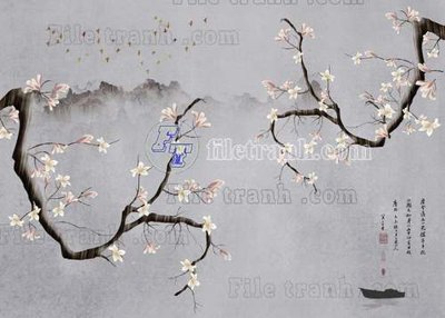 Download file File gốc in tranh tổng hợp tường nền K40400 (chất lượng in ấn)