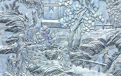 File tranh File gốc in tranh tổng hợp tường nền K40406 (gốc) in film