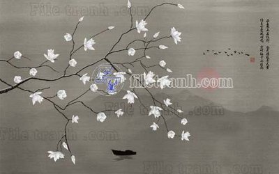 File ảnh File gốc in tranh tổng hợp tường nền K40437 (gốc) in standee