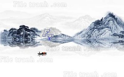 Download file File gốc in tranh tổng hợp tường nền K40446 (gốc) in mica bàn thờ