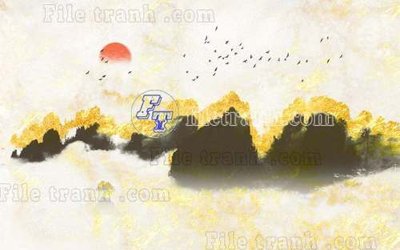 File ảnh File gốc in tranh tổng hợp tường nền K40477 (gốc) trang trí khách sạn