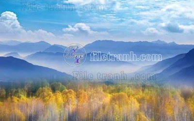 File gốc File gốc in tranh tổng hợp tường nền K40572 (bản quyền) cho in ấn