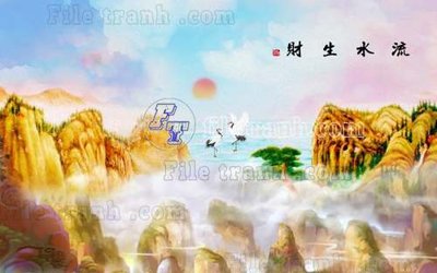 File PSD File gốc in tranh tổng hợp tường nền K40600 (gốc) cho in quảng cáo